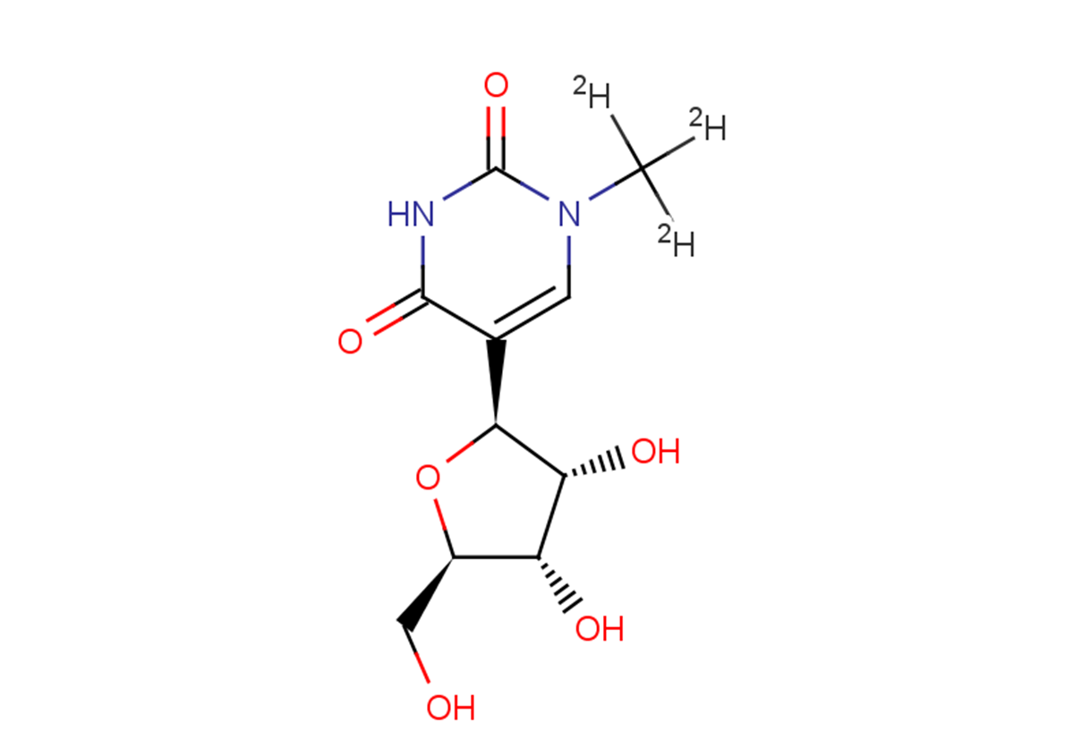N1-Methyl-d3-pseudouridine Chemical Structure