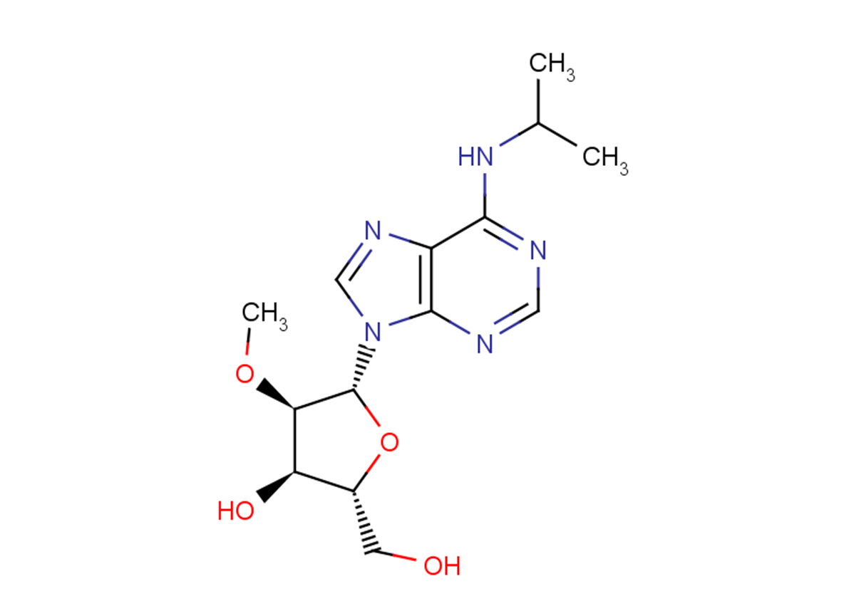 N6-iso-Propyl-2’-O-methyladenosine Chemical Structure