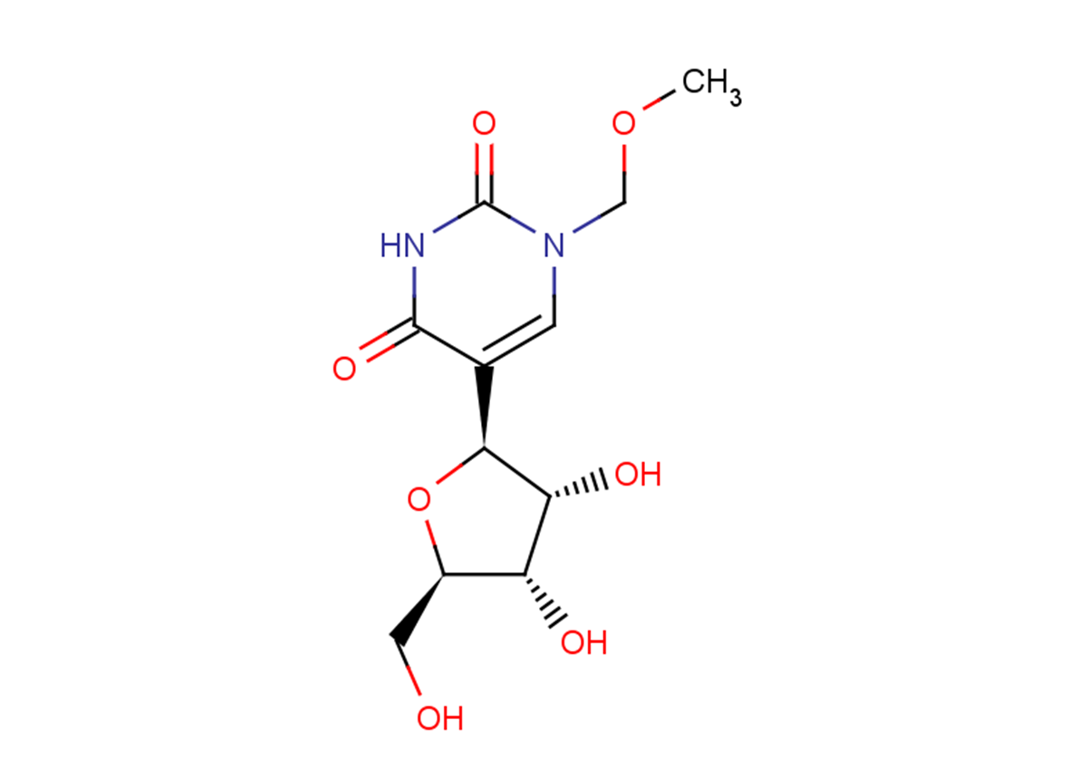N1-Methoxymethyl   pseudouridine Chemical Structure
