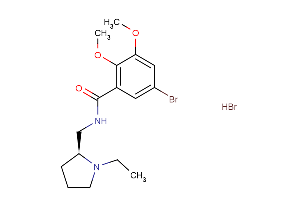 Isoremoxipride hydrobromide Chemical Structure