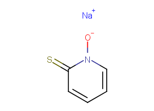 Pyrithione sodium Chemical Structure