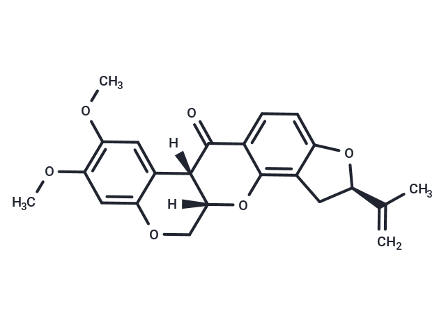 Rotenone | Rotocide | 鱼藤酮 | 线粒体复合物 I 抑制剂 | TargetMol