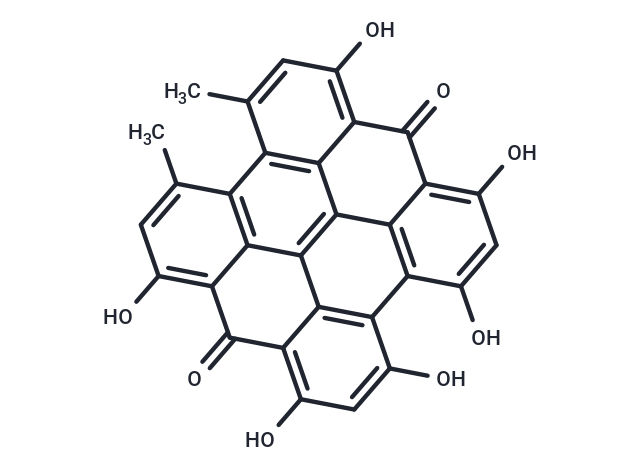 Hypericin | Tyrosine Kinases | Influenza Virus | PKC | TargetMol